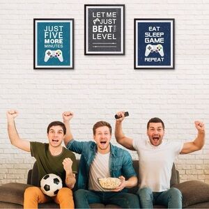 Divertidos pósteres de videojuegos